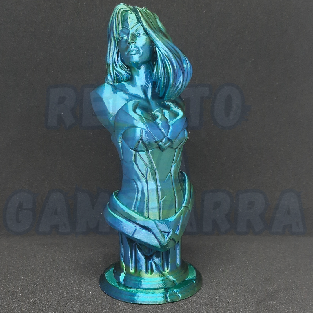 Mulher maravilha impressão 3D